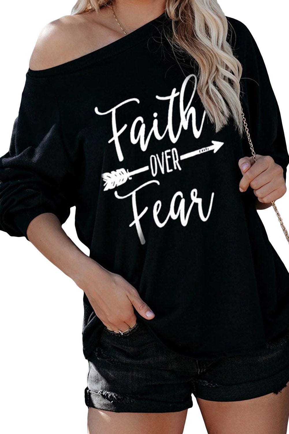 Faith Over Fear Top - Tuddy's House
